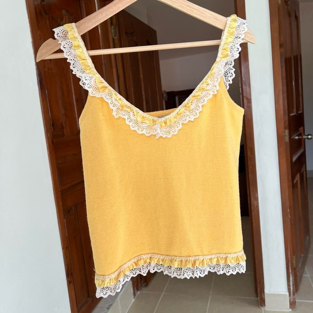 Baby Yellow Cami Top